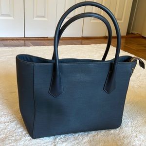 Classic Size Dagne Dover Signature Tote in Graphite. Like new